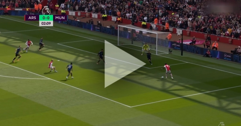 Tavares STRZELA GOLA z Manchesterem United w 3 minucie! [VIDEO]